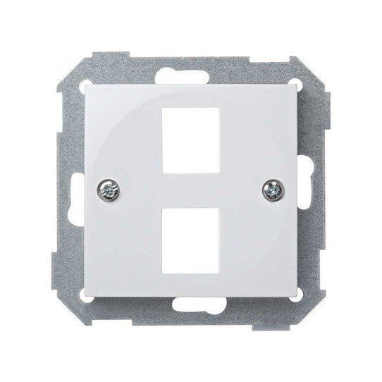 Adaptador para 2 RJ45 (categ 5) de amp