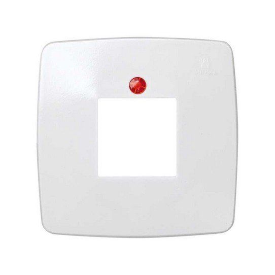 Placa baquelita de 1 elemento con visor