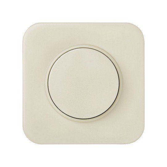 Placa y boton dimmer