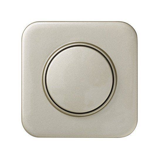 Placa y boton dimmer