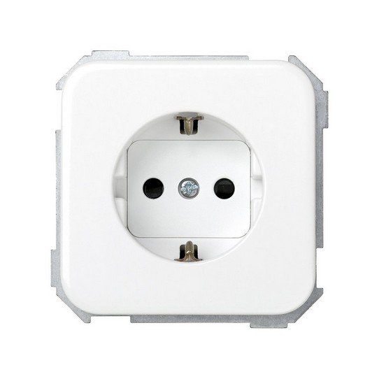 Base enchufe schuko con seguridad