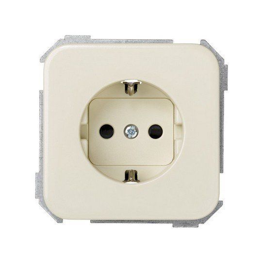 Base enchufe schuko con seguridad