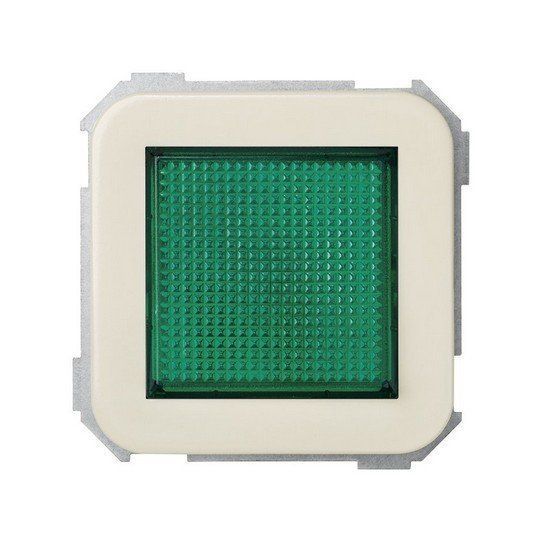 Señalizador luminoso difusor color verde