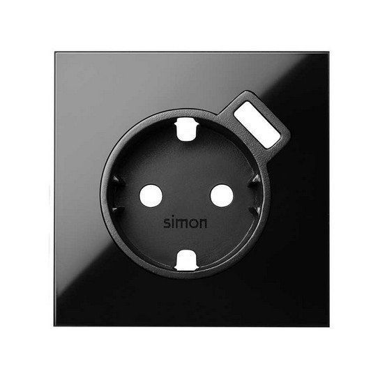 Tapa para base schuko con cargador USB
