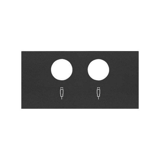 Tapa para toma R-TV+SAT