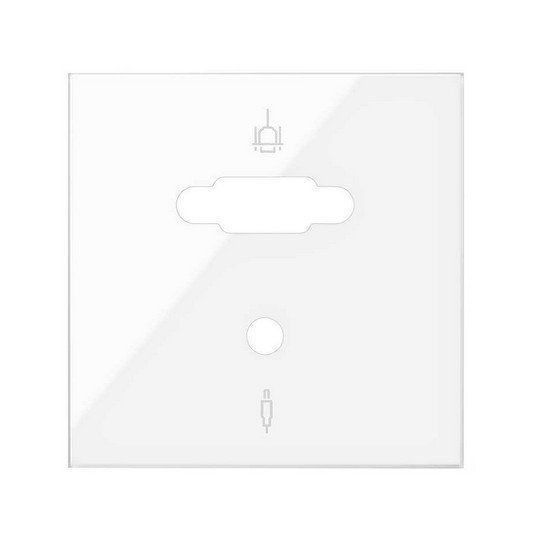 Tapa para conector VGA + minijack 2M