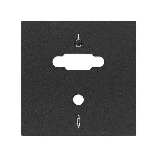 Tapa para conector VGA + minijack 2M