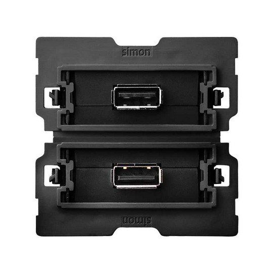 Conector 2xUSB 2.0 A hembra 2M
