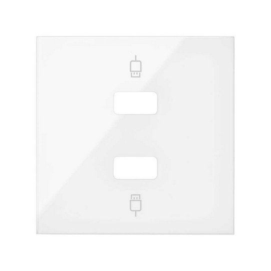 Tapa para 2 conectores USB 2M