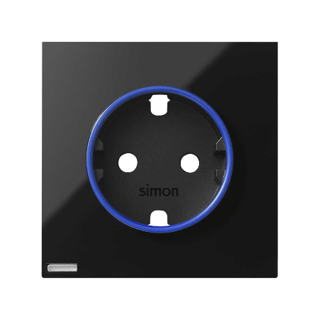 Kit front de 1 elemento enchufe HUB io Simon