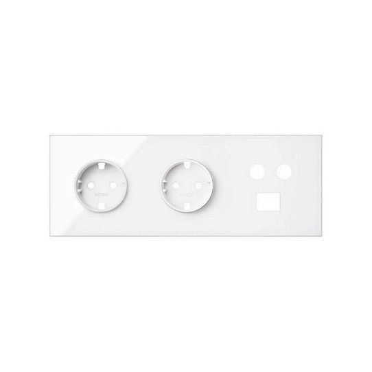 Kit front de 3 elementos 2 bases + TV + RJ45