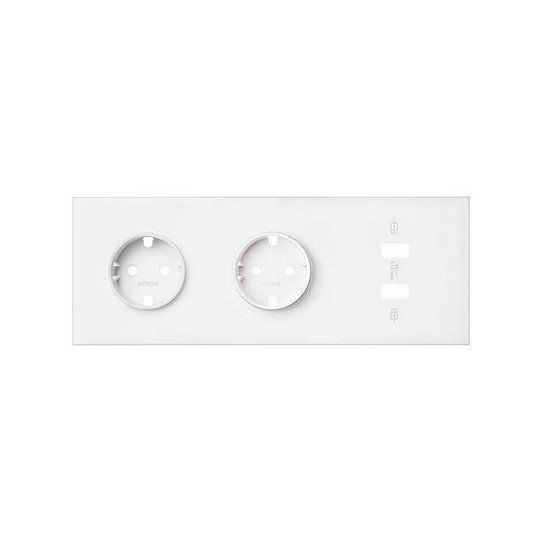 Kit front de 3 elementos 2 bases + cargador USB doble