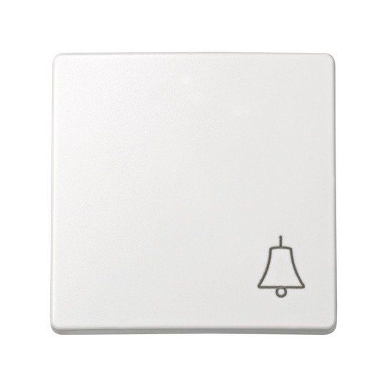 Tecla pulsador campana (blanco)