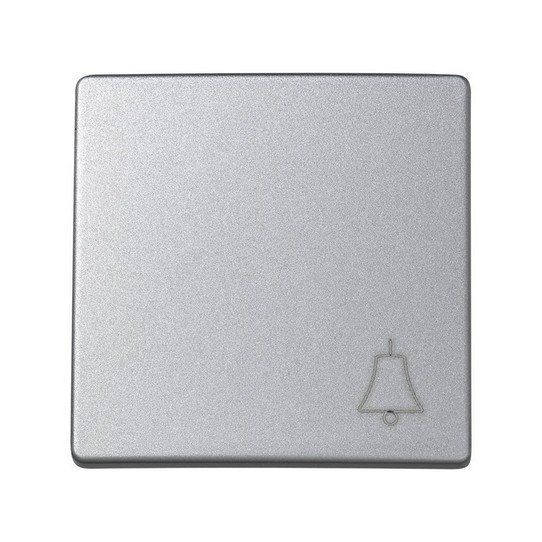 Tecla pulsador campana (aluminio)