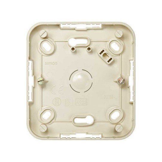 Caja de superficie de 1 elemento