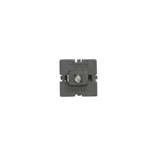 Soporte con LED color azul, luminoso/piloto