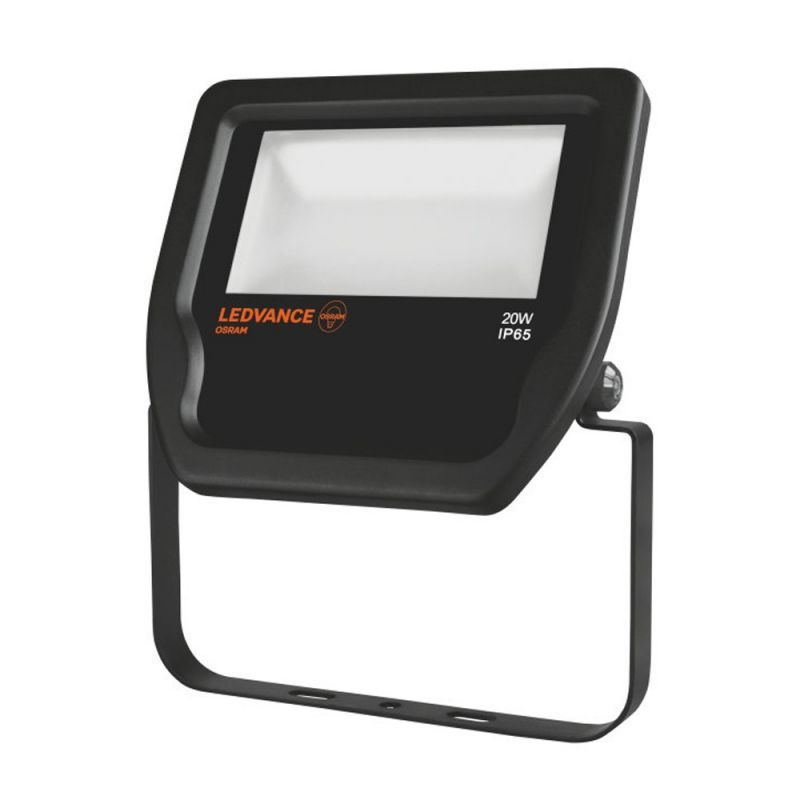 Proyector Floodlight LED 20W 4000K 2400lm IP65 color negro