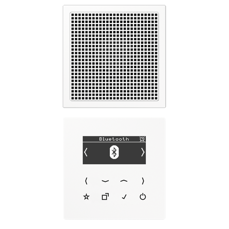 Smart Radio DAB+ BT Kit mono LS color blanco alpino
