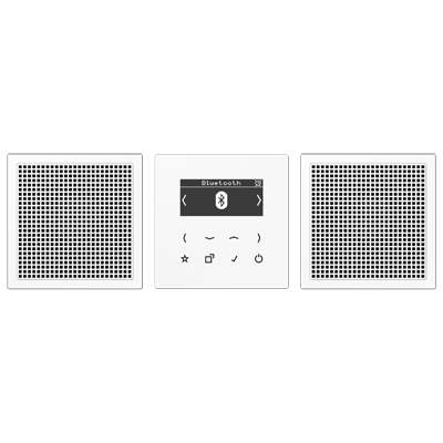 Smart Radio DAB+ BT Kit est. LS color blanco alpino