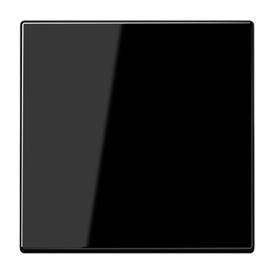 Tecla simple pulsador LS color negro