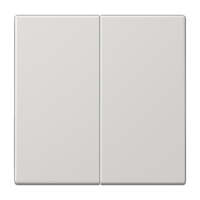 Tecla pulsador doble LS gris cl