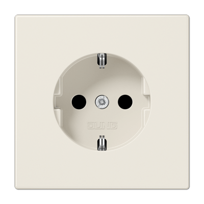 Enchufe SCHUKO® protección contacto LS bl.