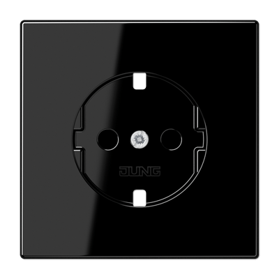 Cazoleta SCHUKO® prot. LS color negro