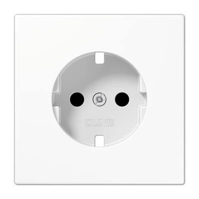Cazoleta SCHUKO® prot. LS color blanco alpino