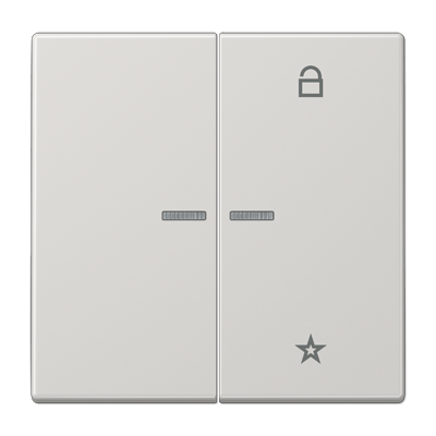 Tecla sensora universal. LS color gris claro