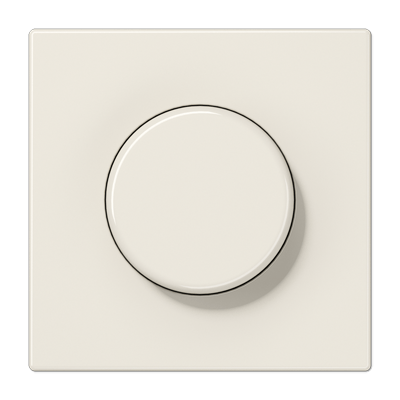 Placa dimmer giratorio. LS color blanco