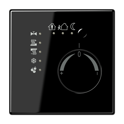 Controlador PI clima Series domóticas, Jung Ls990. LS color negro