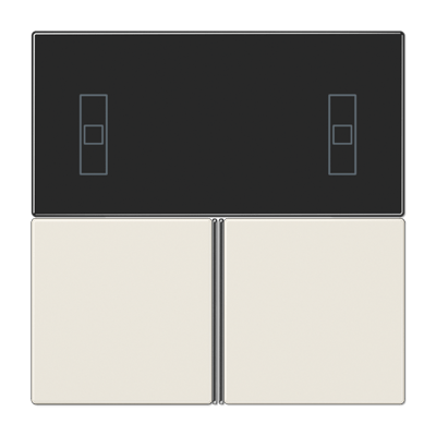 Teclas controlador estancia F40. LS bl.