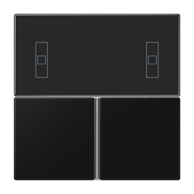 Teclas contr. estancia F40 LS color negro mate