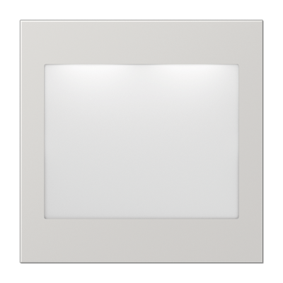 Placa señalización LED. LS color gris claro