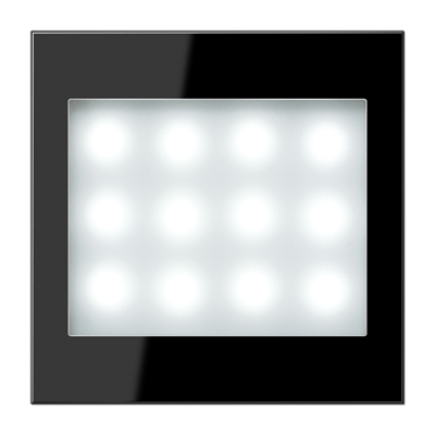 Luz LED. LS color negro