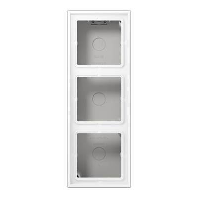 Caja superficie. triple LS bl color mate