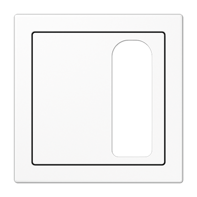 Placa ZettlerVarioLine univ. LS color blanco alpino