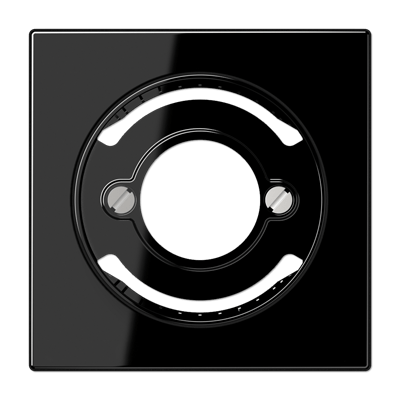 Placa p/ señalización LS color negro