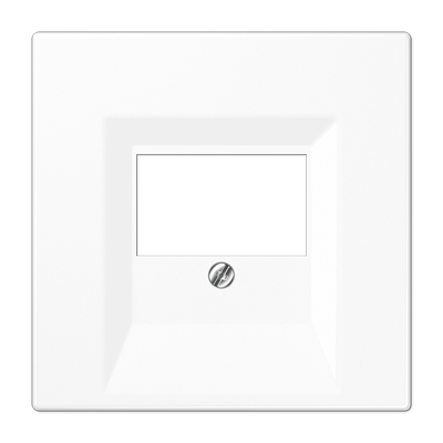 Placa telef. TAE LS color blanco alpino