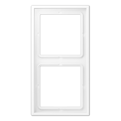 Marco doble LS color blanco mate