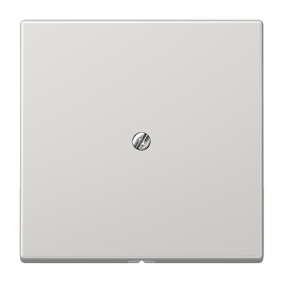 Placa con salida cable LS gris cl