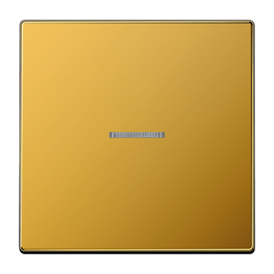 Tecla simple con visor LS color oro