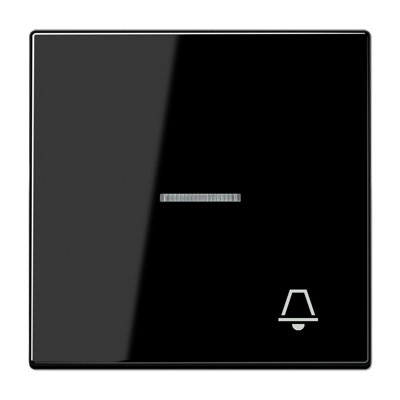 Tecla con visor y simb. Timbre LS color negro