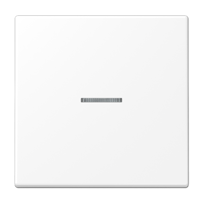 Tecla simple c/ visor LS bl color mate
