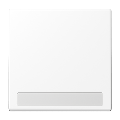 Tecla simple con visor/inscr LS bl color mate