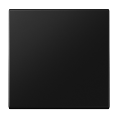 Tecla simple LS color negro mate