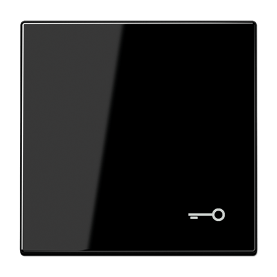 Tecla con símbolo puerta LS color negro