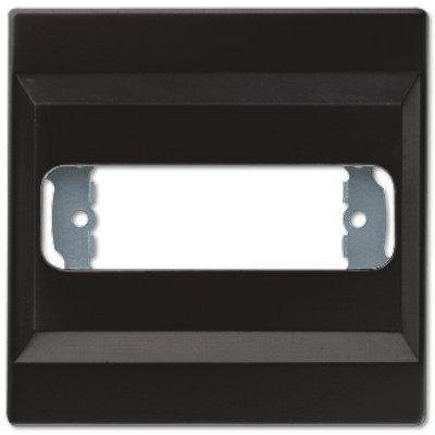 Placa toma D-SUB LS color negro