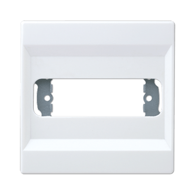 Placa toma D-SUB LS color blanco alpino