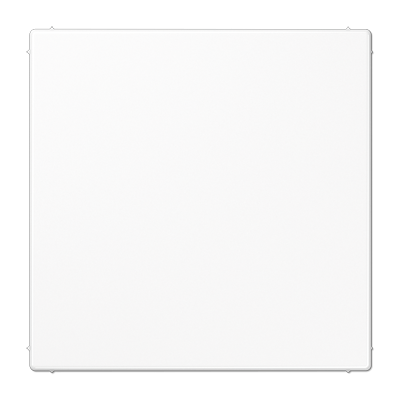 Tapa ciega LS color blanco alpino